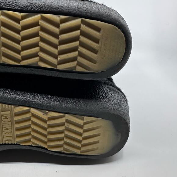 Tecnica Goat Fur Sheepskin Winter Tall Boots Black Leather Womens Size US 8 EU38 - Picture 7 of 10